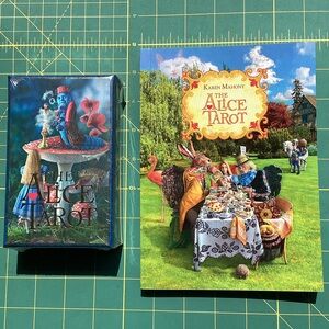 Rare OOP New Alice Tarot & Guidebook Baba Studio Boho Retro Spirituality Gifts